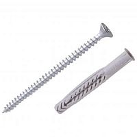 Дюбель Fischer UX 6X50 + шуруп (10 шт)-пакет 126960 картинка